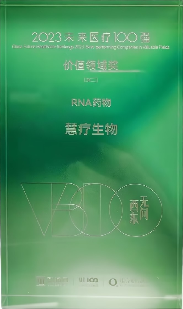 未來(lái)醫(yī)療100強(qiáng)價(jià)值領(lǐng)域獎(jiǎng)
